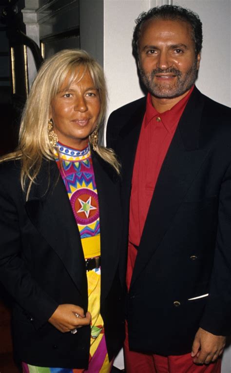 who designs versace clothes now|gianni Versace wife.